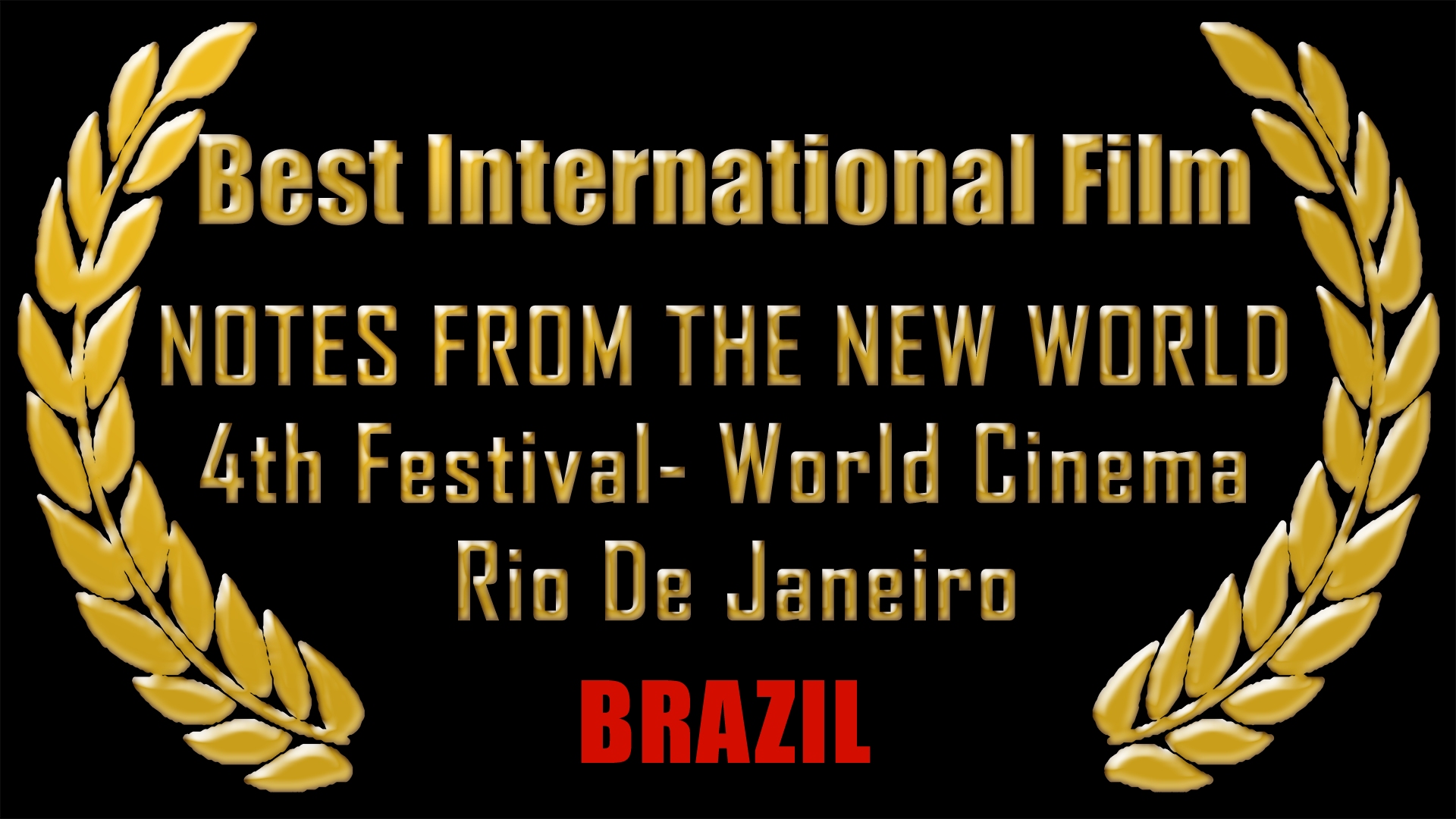 Best International Film, Brazil